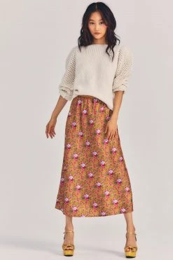 LoveShackFancy Sale Aimee Midi Skirt