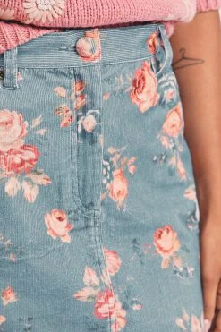 LoveShackFancy Hollywood Mini Skirt