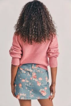 LoveShackFancy Hollywood Mini Skirt