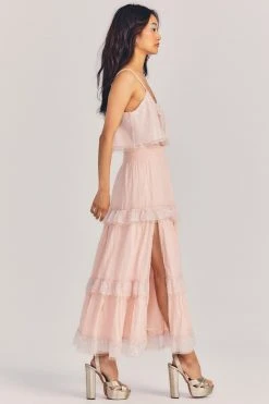 LoveShackFancy Mirella Midi Skirt Sale 8 LoveShackFancy Mirella Midi Skirt Sale