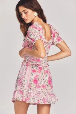 LoveShackFancy Sale Baydar Mini Skirt