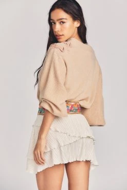 LoveShackFancy Henny Mini Skirt Sale