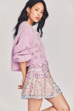 LoveShackFancy Rhodes Silk Mini Skirt Sale 15 LoveShackFancy Rhodes Silk Mini Skirt Sale