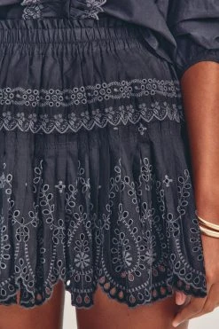 LoveShackFancy Sarie Mini Skirt