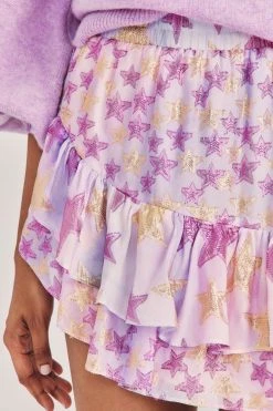 LoveShackFancy Seniya Mini Skirt