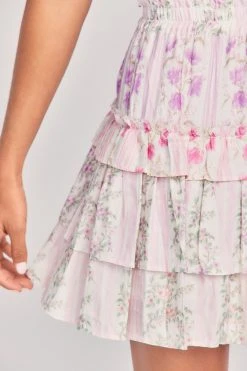 LoveShackFancy Sale Corbett Mini Skirt