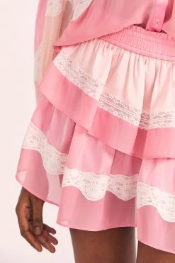 LoveShackFancy Skirts Fia Mini Skirt