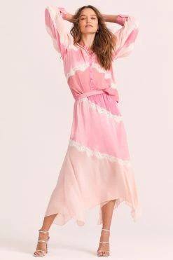 LoveShackFancy Skirts Marten Maxi Skirt