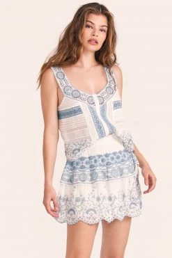 LoveShackFancy Skirts Charmaine Mini Skirt 13 LoveShackFancy Skirts Charmaine Mini Skirt