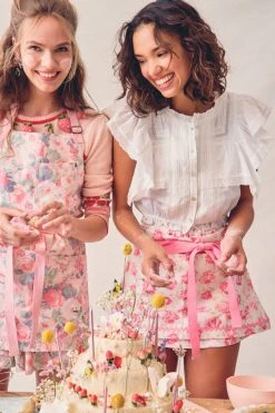 LoveShackFancy X Hedley & Bennett Half Kitchen Apron