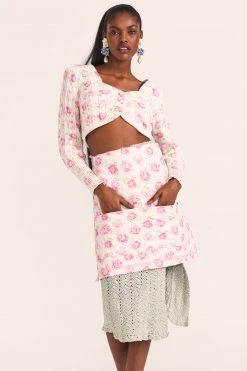 LoveShackFancy X Hedley & Bennett Half Kitchen Apron