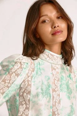 LoveShackFancy Jacque Silk Top Sale 19 LoveShackFancy Jacque Silk Top Sale