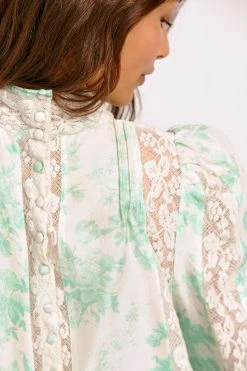 LoveShackFancy Jacque Silk Top Sale 21 LoveShackFancy Jacque Silk Top Sale