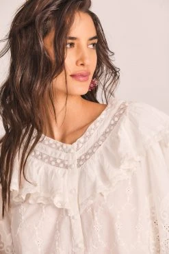 LoveShackFancy New Arrivals Bunnie Blouse