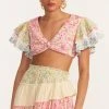LSF Kielle Ruffle Crop Top New Arrivals