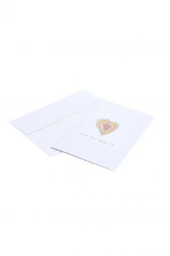 LoveShackFancy Love You Mean It Notecard