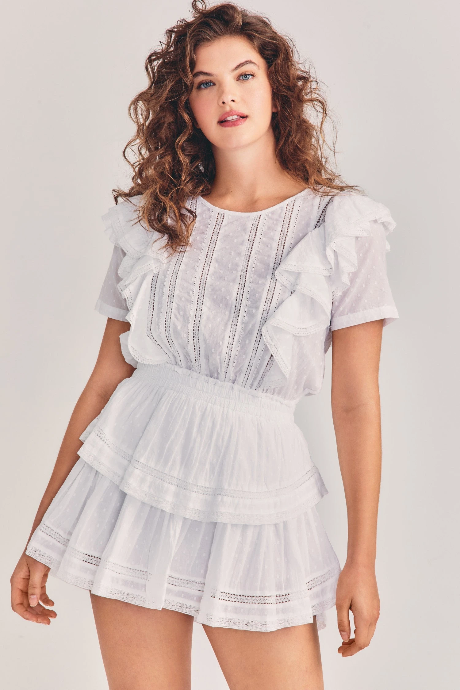 LoveShackFancy Natasha Mini Dress New Arrivals 1 LoveShackFancy Natasha Mini Dress New Arrivals
