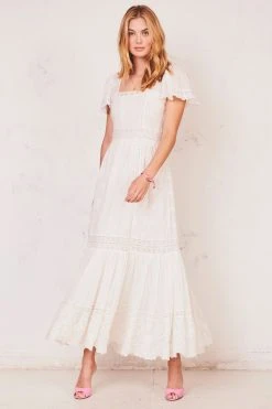 LoveShackFancy Norma Midi Dress 12 LoveShackFancy Norma Midi Dress