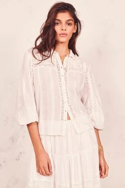 LoveShackFancy Tops Ronda Top