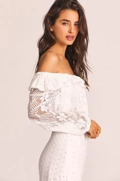 LoveShackFancy New Arrivals Dorabella Crop Top 9 LoveShackFancy New Arrivals Dorabella Crop Top