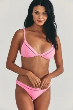 Sale LoveShackFancy X Hurley Reversible Cheeky Bikini Bottom